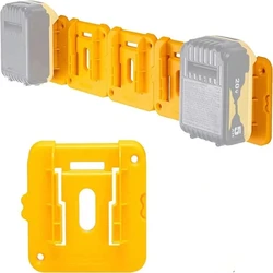 3/6 Pack Battery Mount Holder for Dewalt 20V 60V Battery Dock Holder Fit Battery Display for Warehouse Factory Truck Toolbox