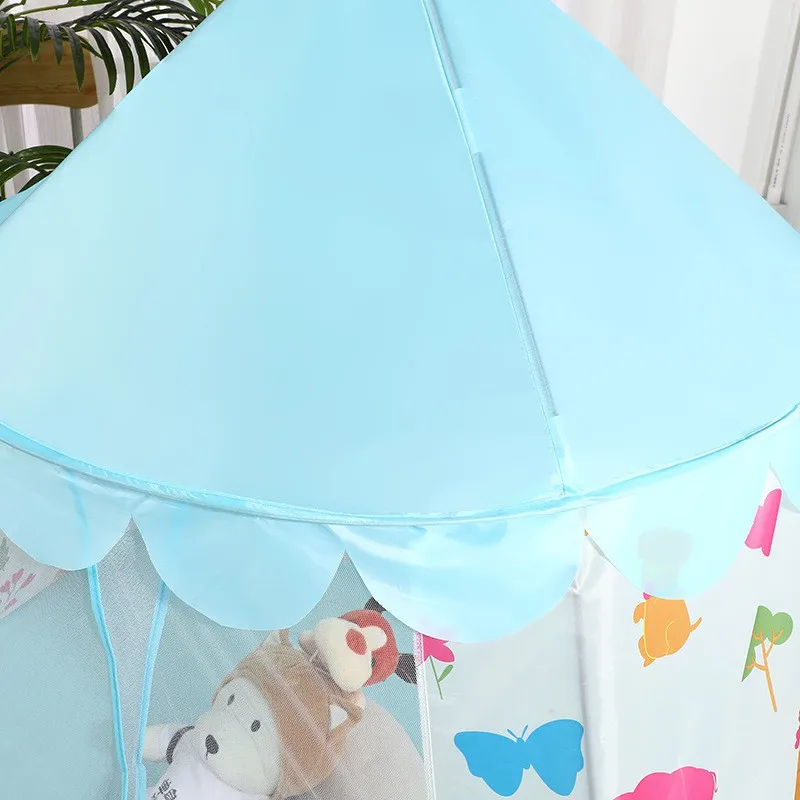 Comoda tenda portatile per bambini Casa da gioco per interni ed esterni per ragazzi e ragazze Facile installazione Casa da gioco per bambini Giocattolo in metallo