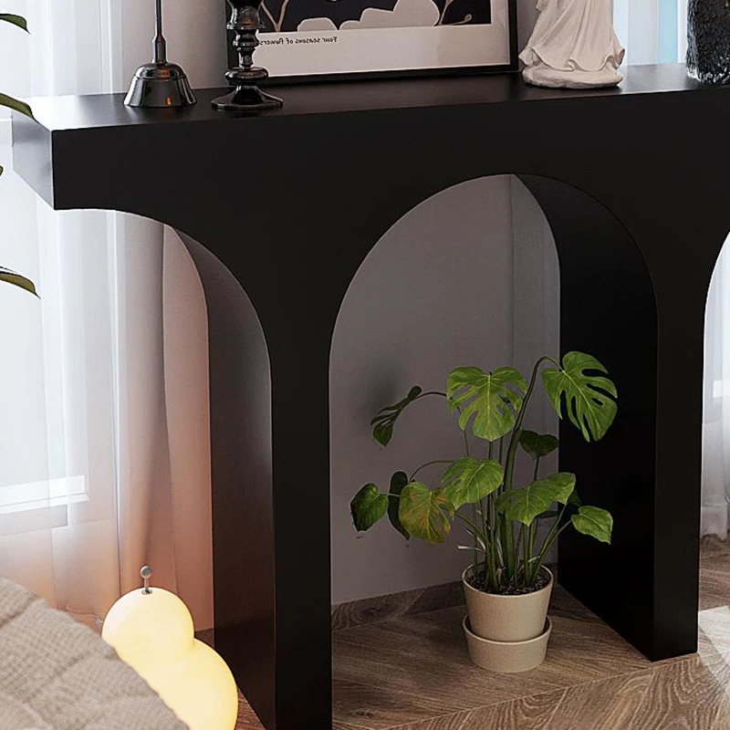 Storage Customizable Console Table Wide Customer Entryway Table Space Saving Comfortable Tavolo Ingresso Living Room Furniture view 5