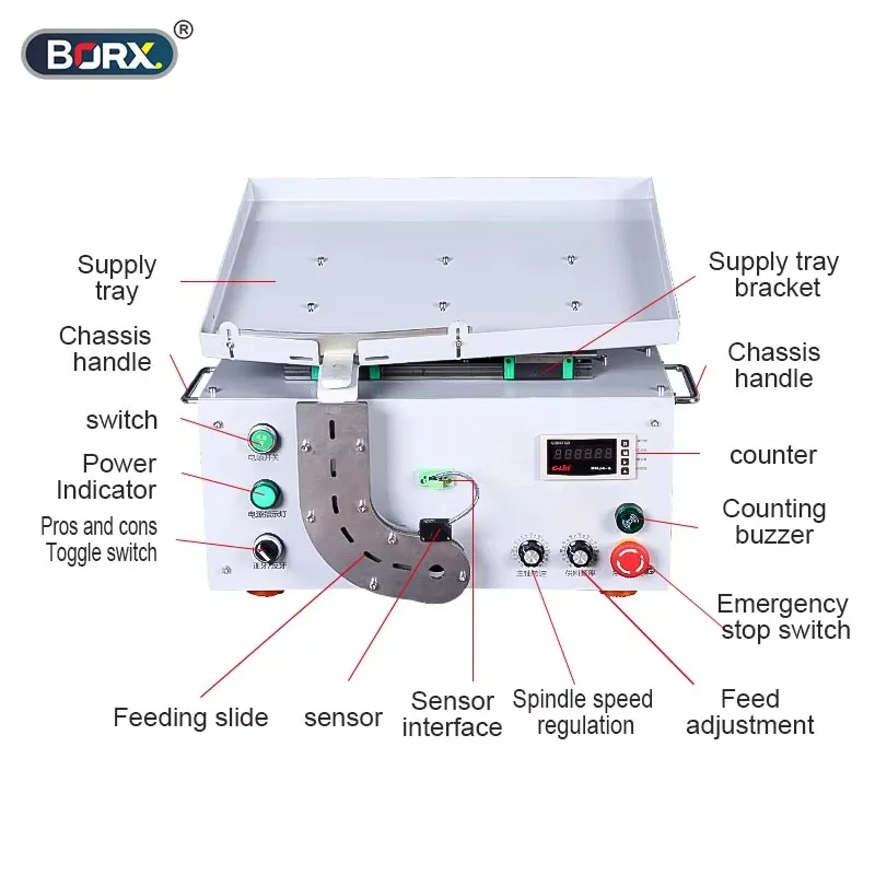 Automatic Nut Fastening Machine Intelligent Screw Machine Multi Nuts Installed Tool