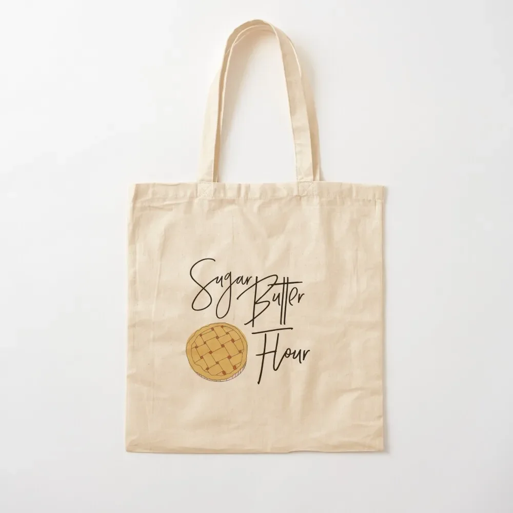 Waitress Musical- Sugar, Butter, Flour Tote Bag hand bags personalized tote Tote Bag