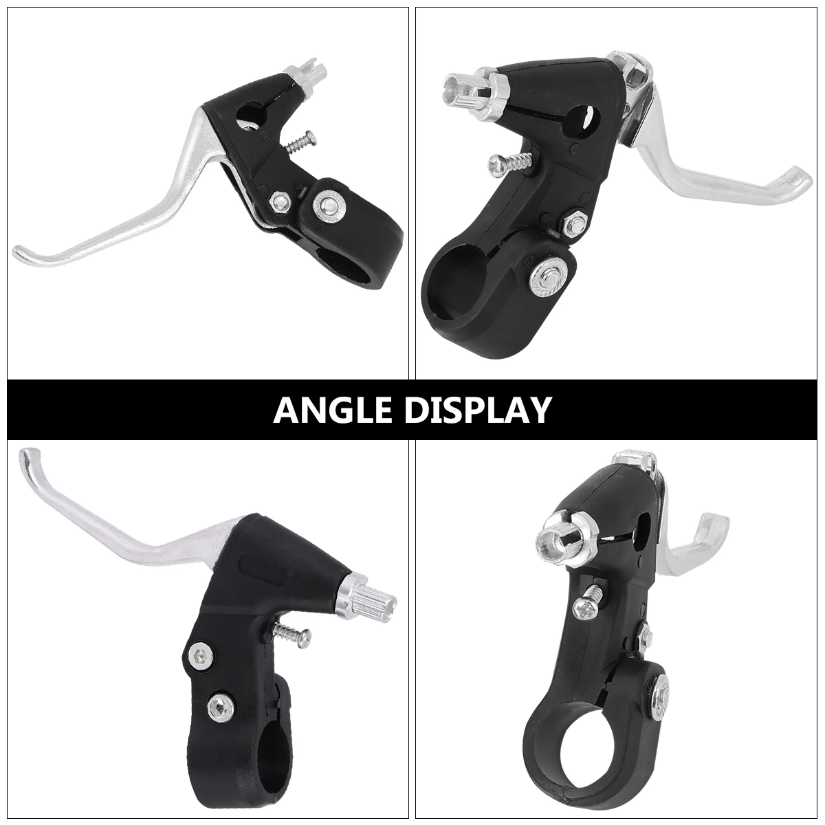 

4pcs 2 Pairs Bike Brake Lever Durable Lightweight Easy to Use Cycling Accessories for Child Scooters Bike Parts