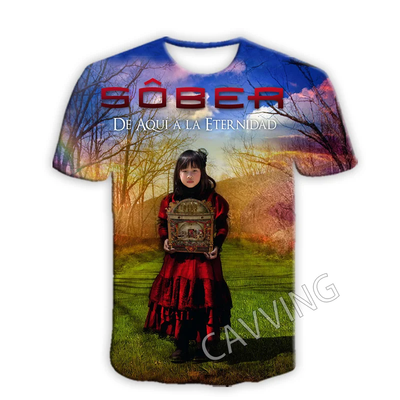 Sôber 3D Printed  Casual Fashion T-shirts Hip Hop Tee Shirts Harajuku Styles Tops Fashion Clothing  for Women/men