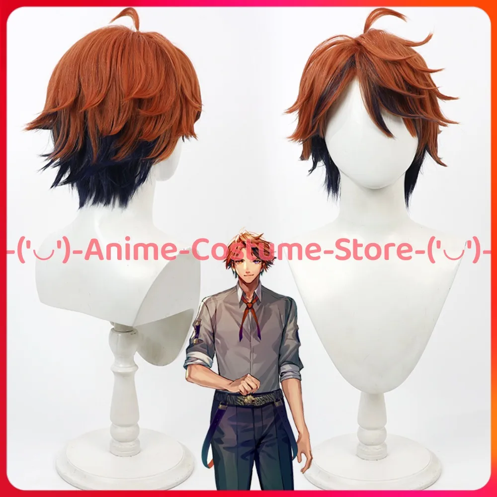 

NIJISANJI VTuber Yuugorou Roberu Cosplay Wig Anime Game Character Halloween Carnival Party Wigs Heat Resistant Synthetic Hair