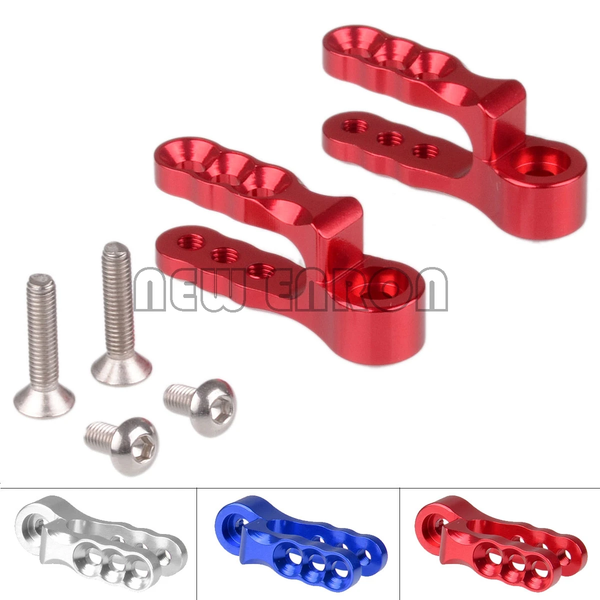 NEW ENRON #5345 2P Aluminum 25T Servo Horns Steering Arms For Traxxas Revo E-REVO E REVO 2.0 VXL Summit Slayer Pro 4x4 T-MAXX