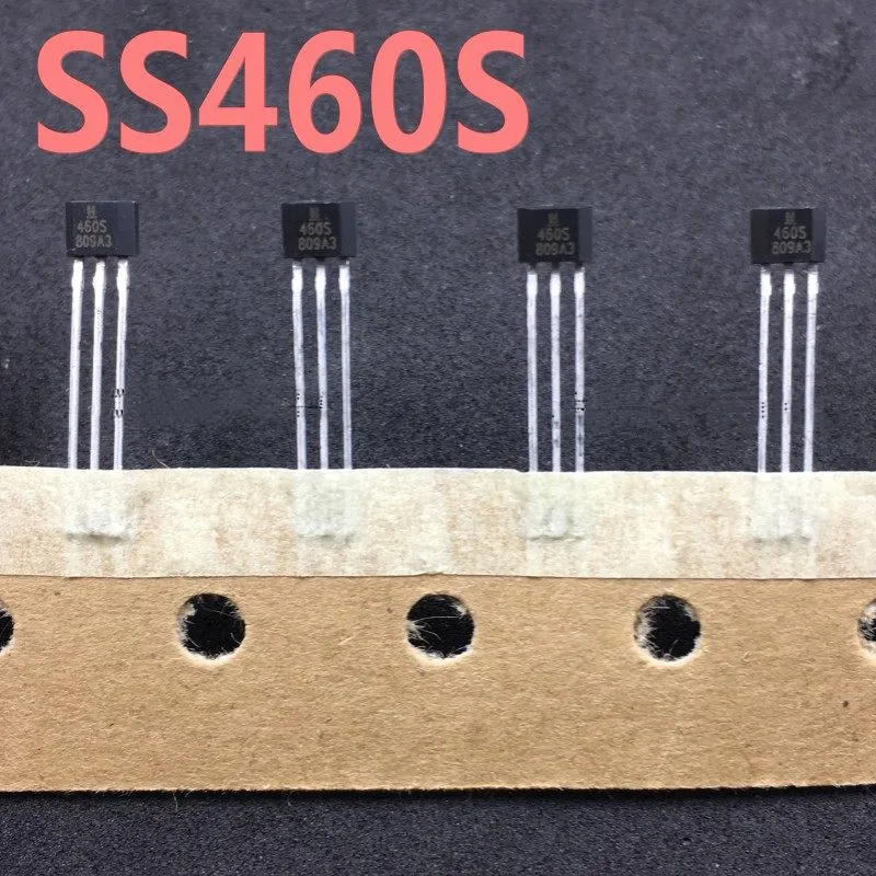 10PCS SS460S Marked 460S Through-Hole Bipolar Latching Hall Element - High Sensitivity Hall Sensor