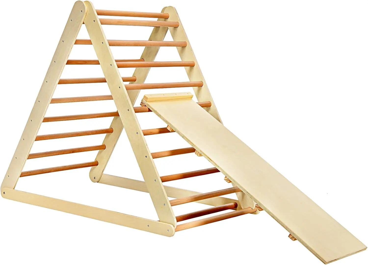 

Деревянная треугольная лестница для скалолазания с рампами, складной треугольный альпинист для малышей 2 в 1, для раздвижения и скалолазания, развивает сила, Ба