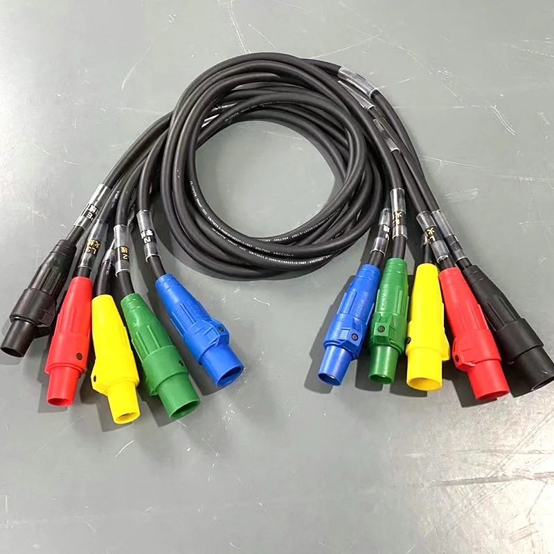 

400A Camlock Male/Female Camlock Power 2AWG Cable with 400A PVC Cable Material Copper Conductor