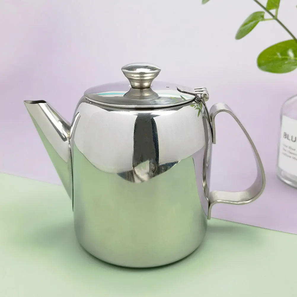 

Stainless Steel Teapot Large Size Household Tea Kettle for Home Kitchen Decor Safe Comfortable Handle Bpa Free Material