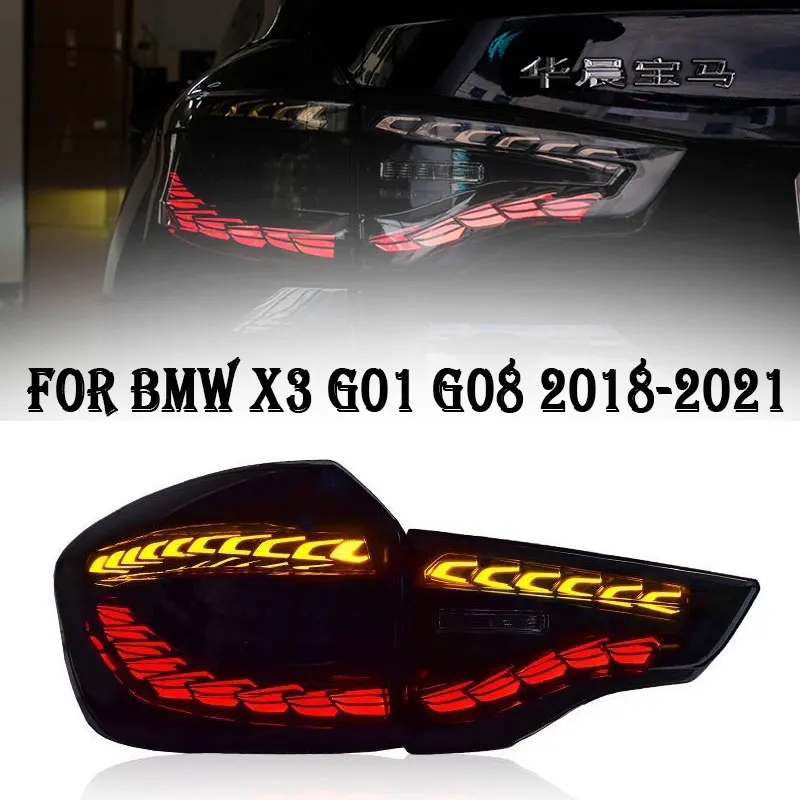 Taillight For BMW X3 LED Rear Light 2018-2022 IX3 G01 G08 Tail Lamp Car Styling DRL Dynamic Turn Signal Reverse Auto Accessories