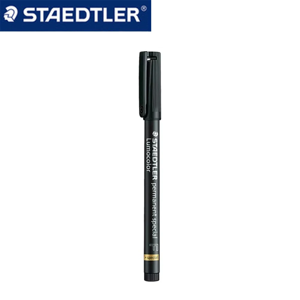 1PC STAEDTLER 319F Markers & Highlighters Glass Marker Professional anti-decolored non-erasable marker pen