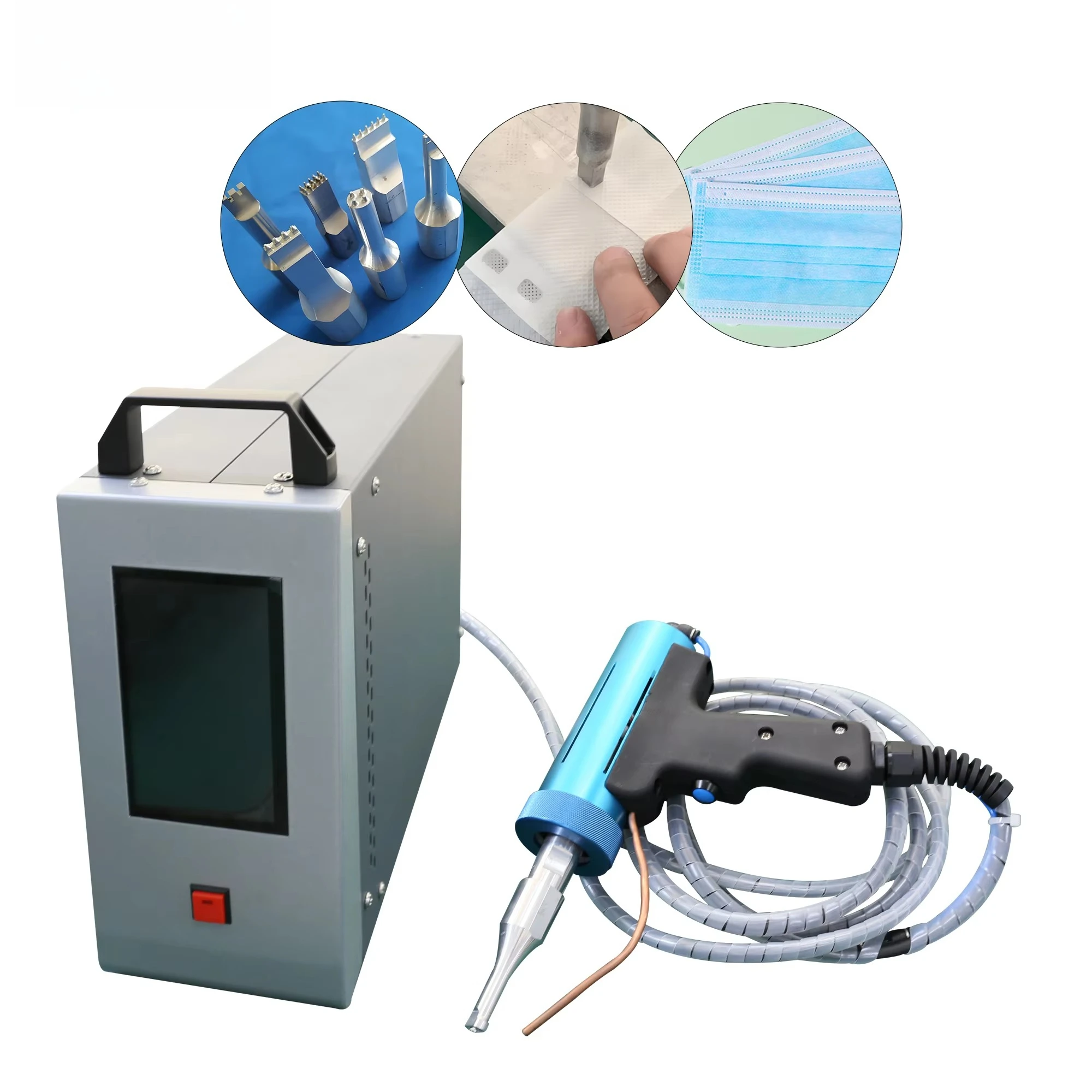 

Professional Portable Ultrasonic Plastic Welding Machine 35KHZ 28KHz Digital New Condition Handheld Mask Welder
