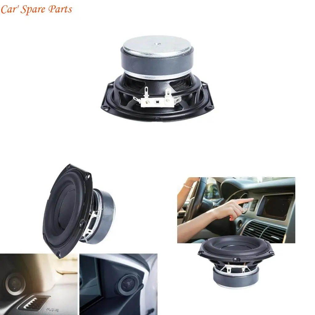 

Y4UA 4In Subwoofer Speaker 4ohm 25W Super Bass Audios Woofer DIY Home Theater Sound Music Bookshelf Loudspeaker Bass Speaker