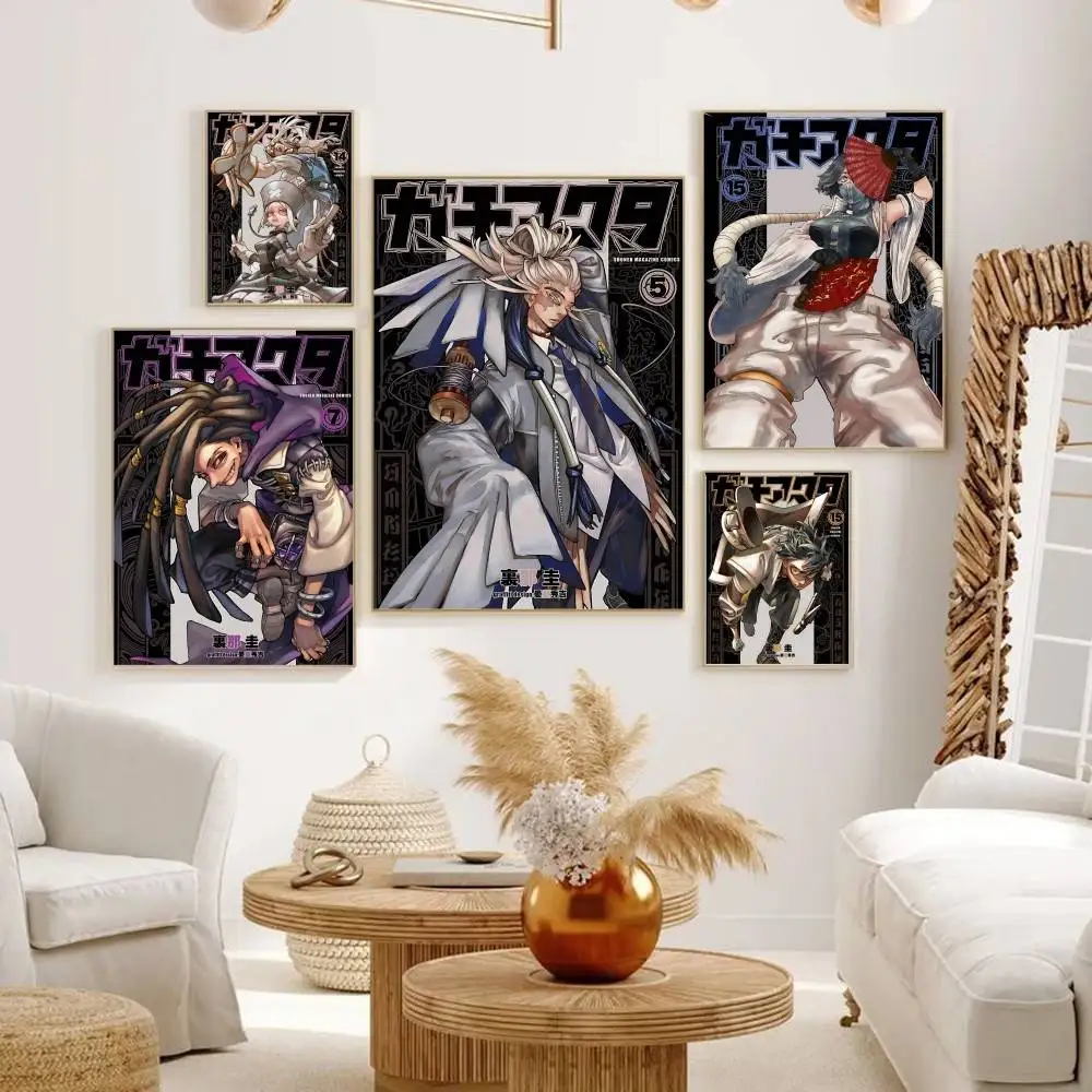 Classic Anime G-Gachiakuta Classic Vintage Posters Vintage Room Home Bar Cafe Decor Nordic Home Decor