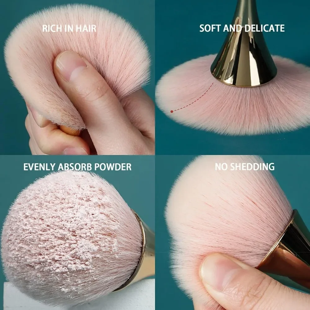 Brosse à ongles pour enlever la poussière des ongles, outil de maquillage, accessoires de manucure, livres de poudre de vernis gel UV acrylique