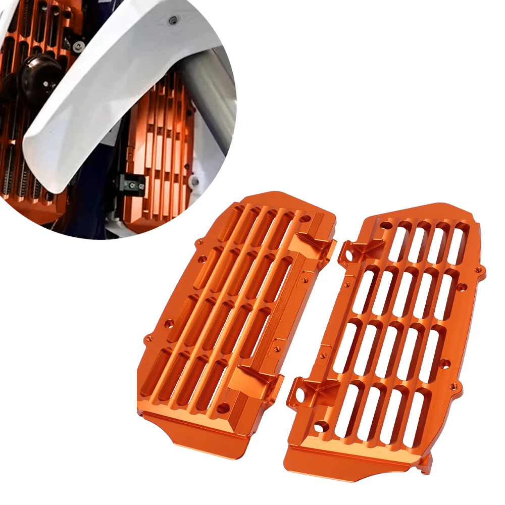 

Motorcycle Radiator Guard Protector Grille Cover For KTM EXC EXCF SXF XC SX XCF-W XCW TPI Six Days 250 350 450 200 300 500