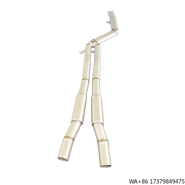 

Customized Stainless Steel Exhaust Pipe the New 8 Series Has a Rear Valve With Four Outlets Exhaust Pipes 7 Inch