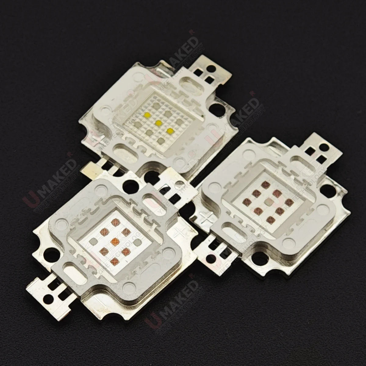 1pc Brightness 10w red blue (7:2/8:1) mixed color led beads 440nm+660nm led grow light source for planting light full spectrum