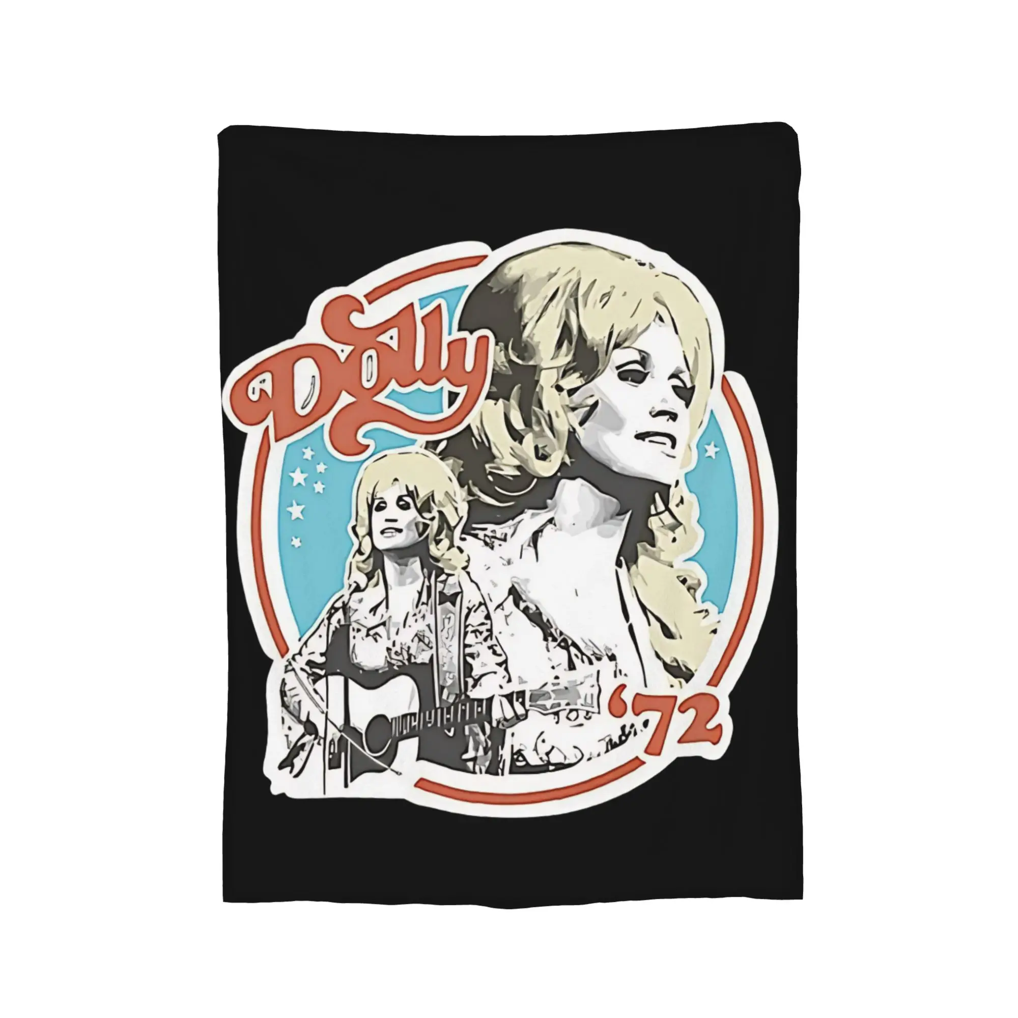 D-Dollys Singer Blanket Cover Dolly Parton  Plush Throw Blanket Bed Sofa Decoration Soft Warm Bedspreads