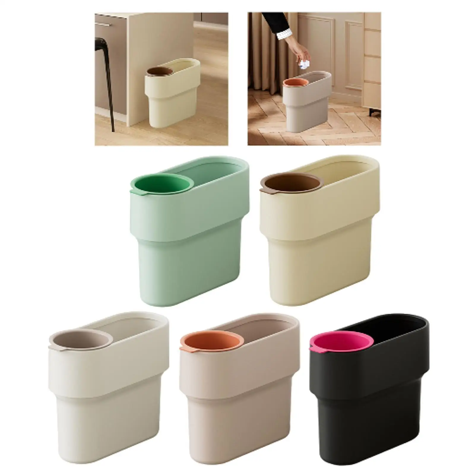 

Мусорный бак со съемной мини-чашкой, мусорная корзина, мусорное ведро, современное