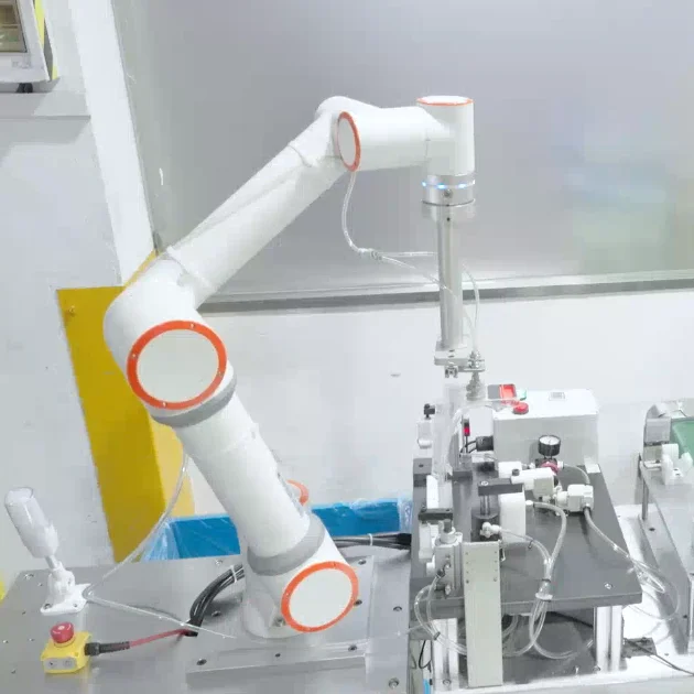 

High-Precision Robotic Arm For Electronic & Electrical Manufacturing | Automated Assembly & Precision Handling Solutions