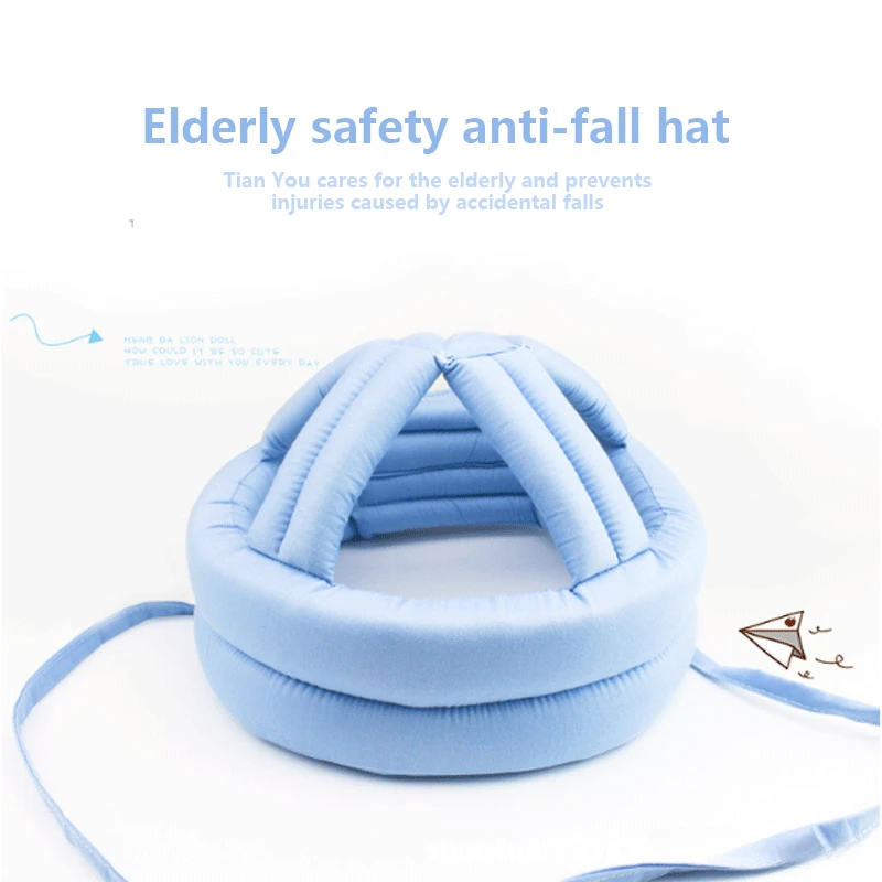 Thick Soft Protective Helmet for Elderly Youth Adult Hat Seniors Head Protector Fall Protection Hat Cap Elder Safety Products