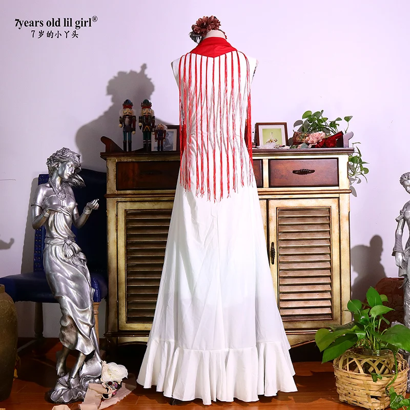 Chusta flamenco z frędzlami Show 2021 Nowość CBD64