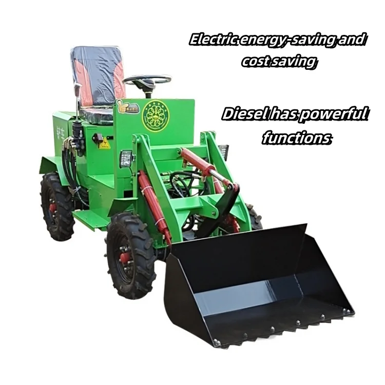 Global Hot Selling Electric Loader, Energy-saving And Cost-effective, With Large Capacity/agricultural Machinery