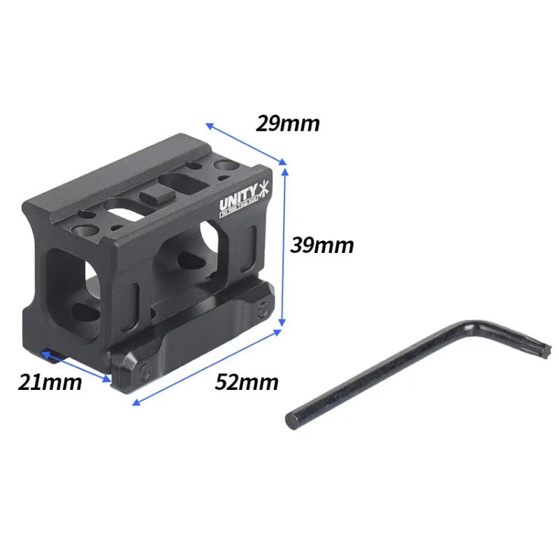 20mm Tactical Fast Heightening Bracket Riser Mount for Aimpoint CompM5s CompM5b ROMEO5 20mm Rail Airsoft Wargame Hunting