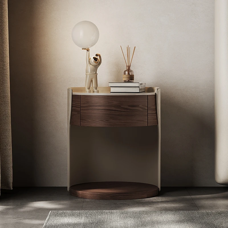 Luxury Living Room Bedside Table Modular Organizer Decor Cool Nightstand Filing Cabinets Cabinets Mesa De Noche Hotel Furniture