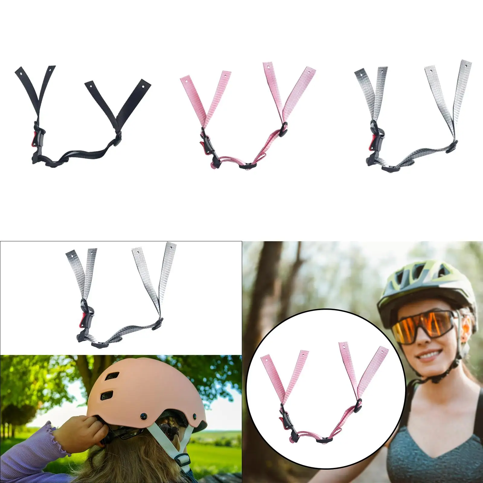 

Helmet Chin Strap Spare Parts Durability Comfortable Premium Repair Parts