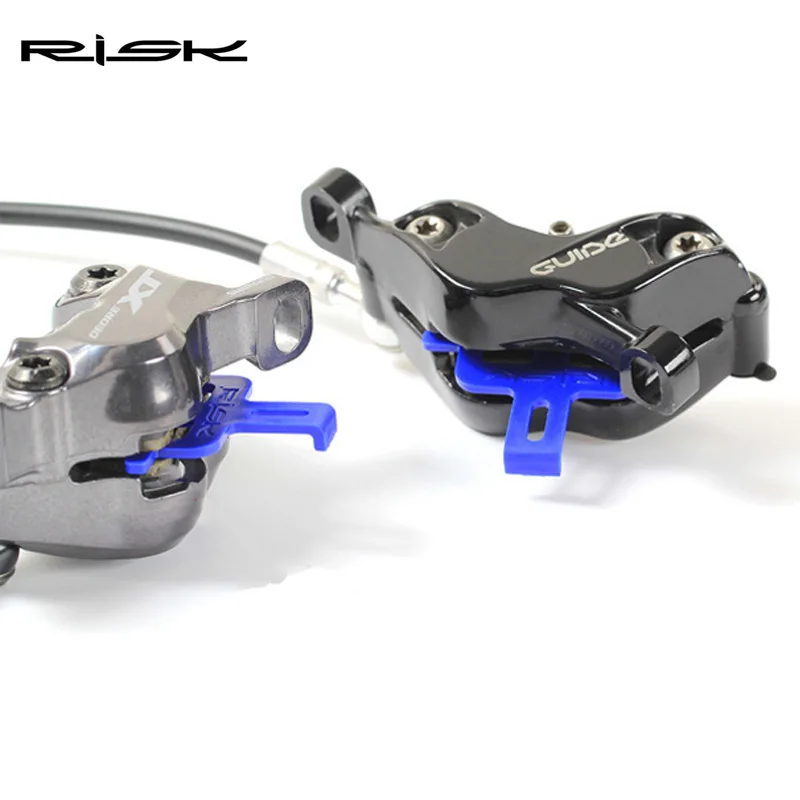 AliExpress RISK Bicycle Hydraulic Disc Brake Spacer Washer 2 4 piston MTB Road Bike Brake Caliper Pads Hydraulic Disc Brake Bleeding kit