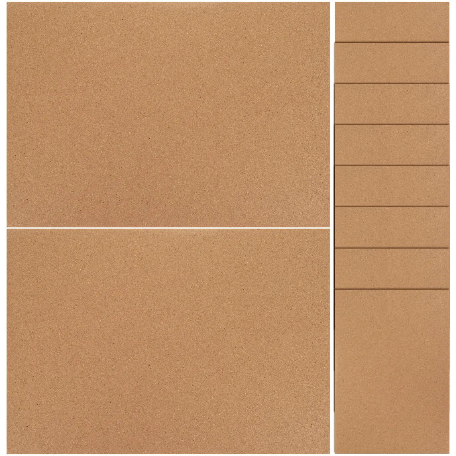 10Sheets Multi Function Corrugated Shipping Box Board for Packing Boxes Moving Storage Transport Mailer Bottles Delivery
