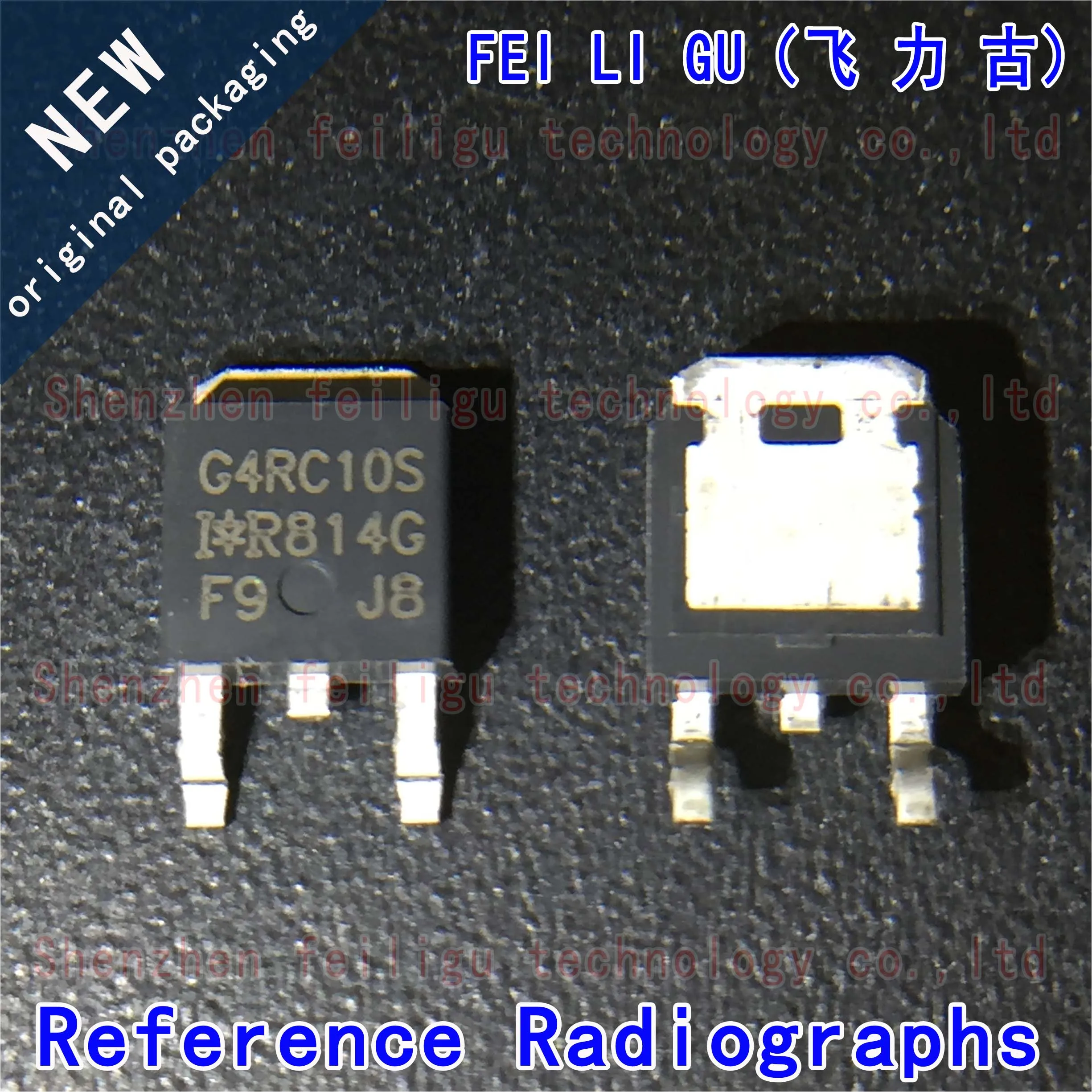 Transistor IGBT d'origine, 5 à 50 pièces, 100% nouveau, IRG4RC10SDTRPBF, IRG4RC10SD, IRG4RC10S, G4RC10S, GT: TO-252, 600V, 14A, 38W