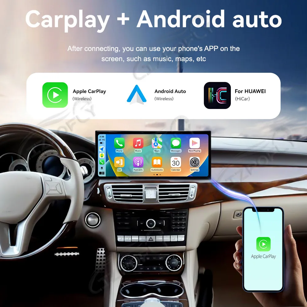 

Автомобильные аксессуары Android 14 8G + 256G для Mercedes-Benz CLS (W218) 2012-2015 NTG4.5 GPS-навигатор Мультимедийный плеер Автомобильный радиоприемник