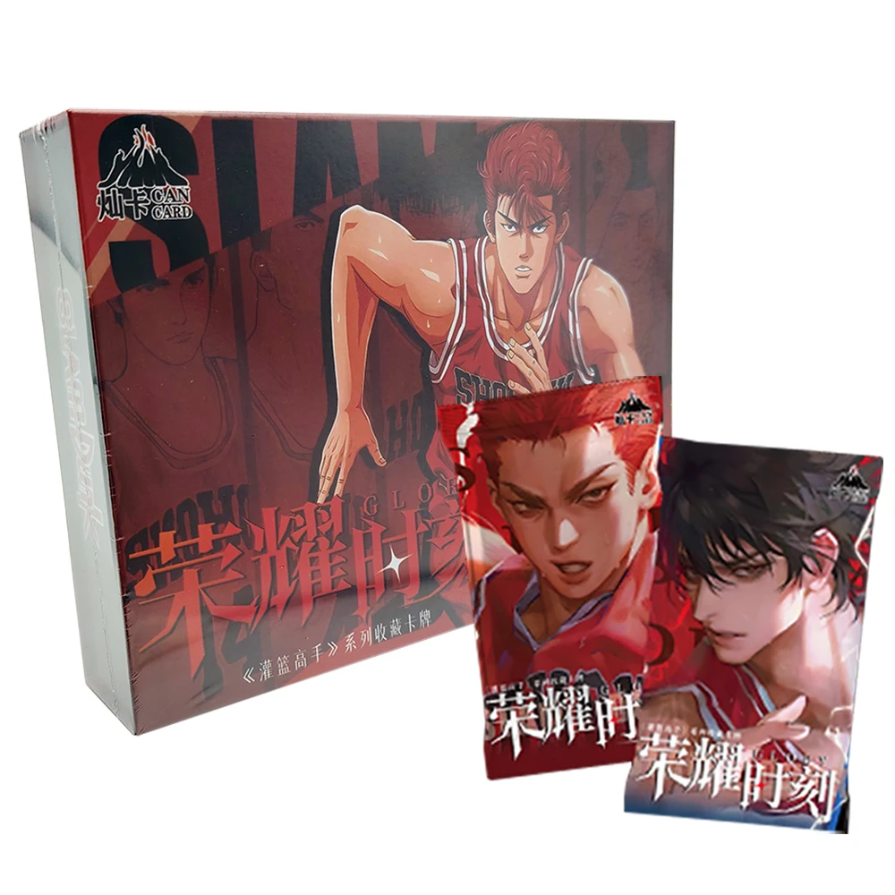 

Slam Dunk Collection Card Youth Team Collaboration Sports Anime Creative Cute Q-Version Card for Friends' Birthday Surprise Gift