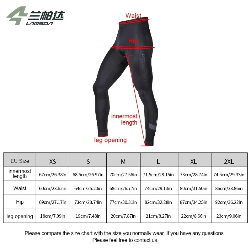 LAMEDA Cycling Pants Men PRO Bike Long Pants Cool Breathable Cycling Bib Pants Quick Dry Bike MTB Ride Tight Trousers