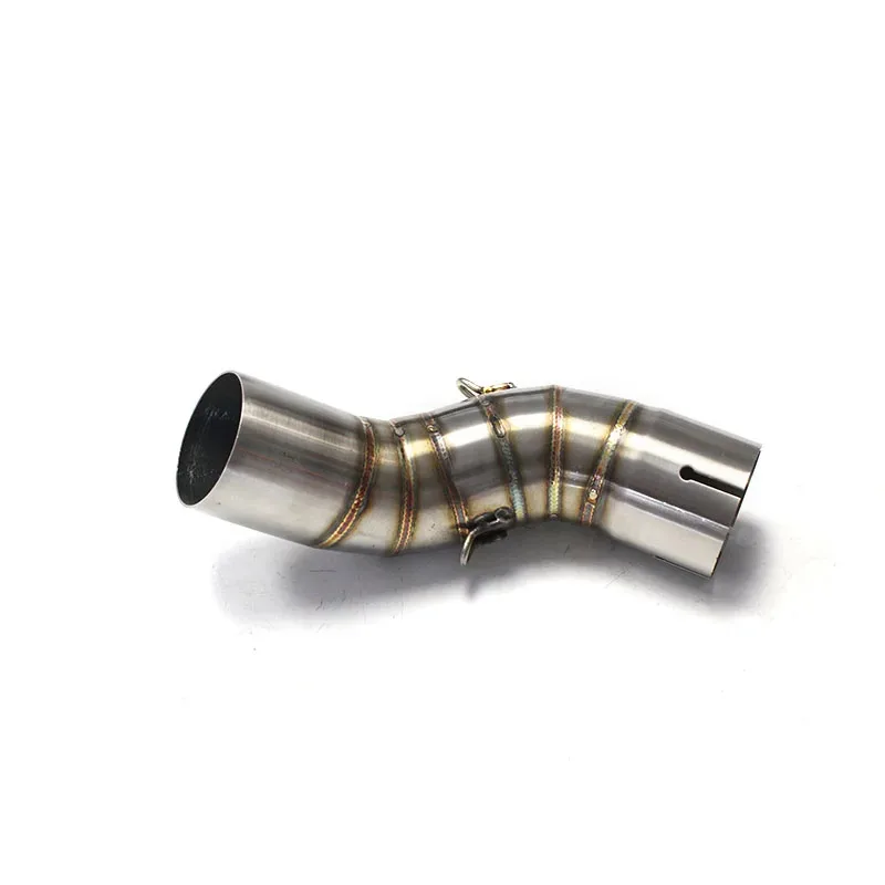 For Kawasaki Z900 Motorcycle Exhaust Slip-On Mid Pipe Connector 51mm Muffler Adapter OEM Replacement Performance Upgrade