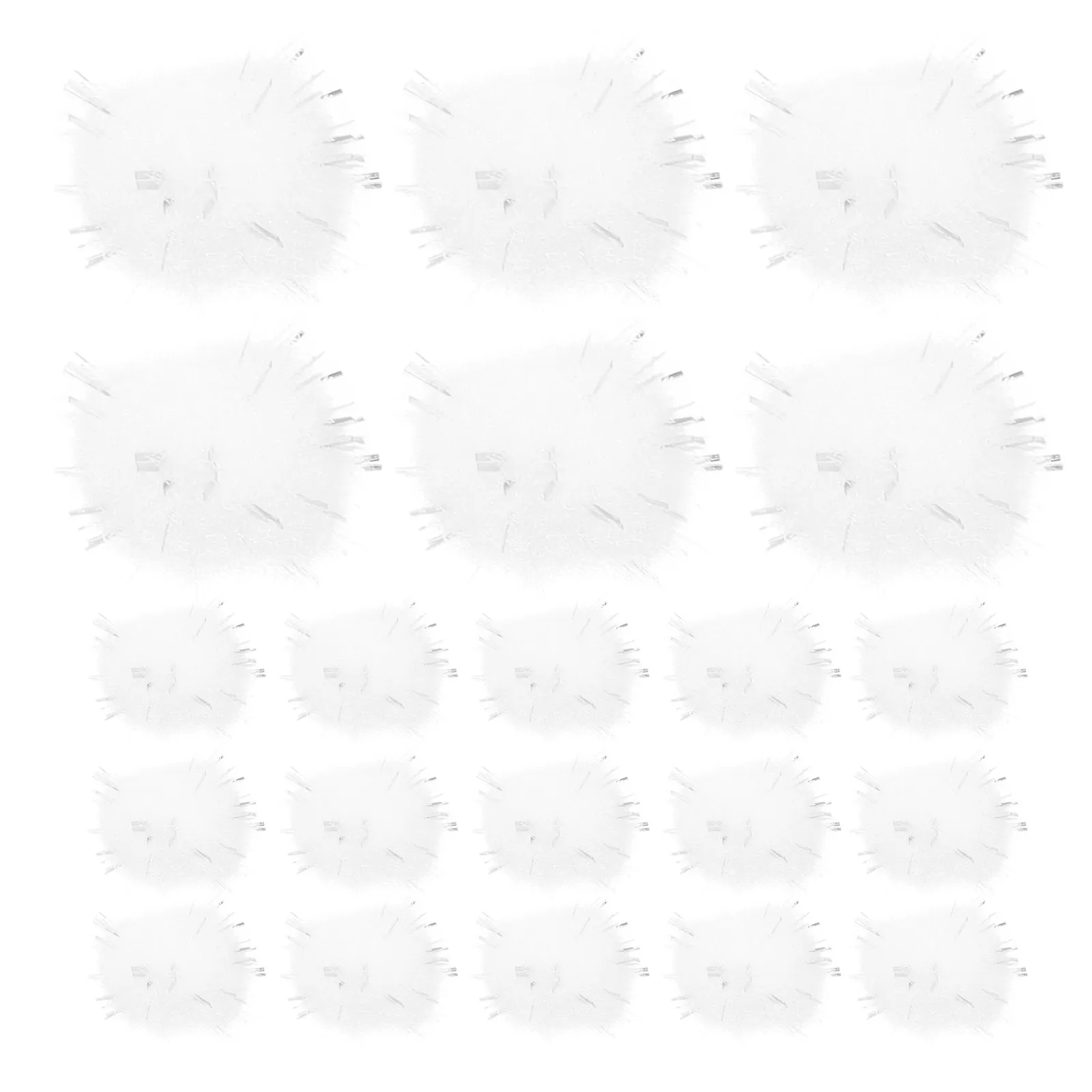 

100 шт. маленьких блестящих мини-помпонов, мягкие блестящие шарики для рукоделия, идеально подходят для творческих поделок и декораций, мини-помпоны, маленькие помпоны