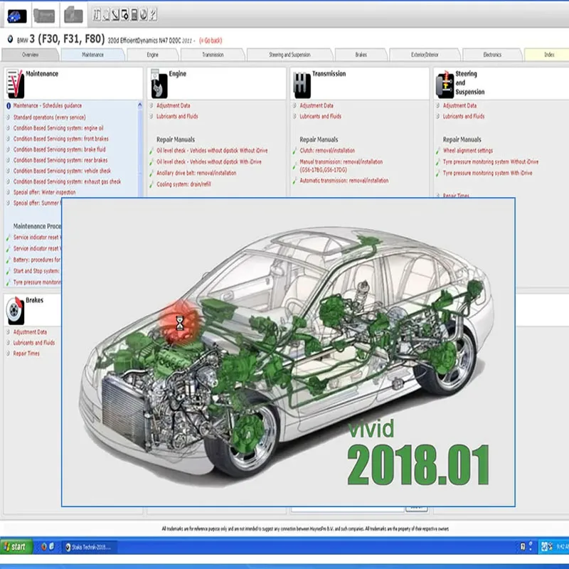 2024 Hot Alldata 10.53 Software Autodata 3.45 vivido 2018 download link dati officina ATSG