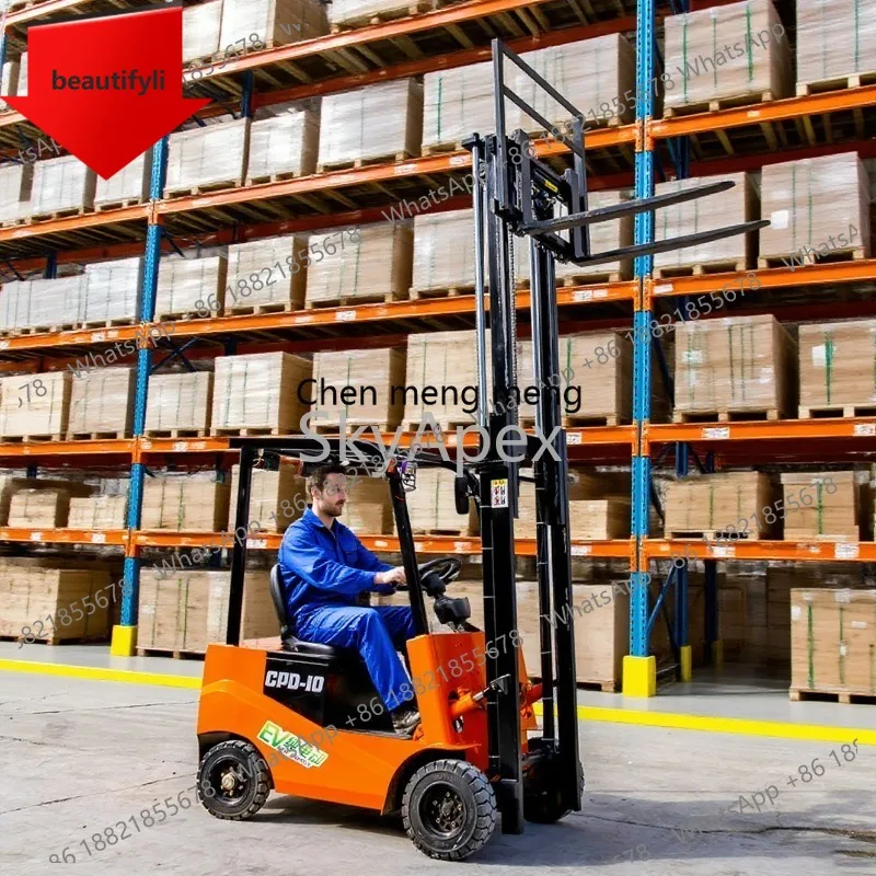 A55 1T Electric Forklift Compact for Warehouse 3m Lifting Customized Lithium Battery CE Certificate Factory Direct  Sales  In  S