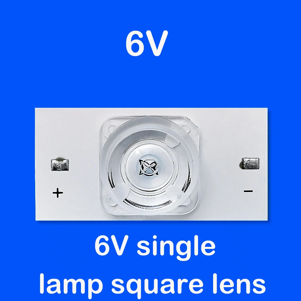 광학 렌즈 필터가 있는 3V 6V SMD 램프 비드, 32-65인치 LED TV 수리에 적합, 열 접착제, 2m 케이블 수리 부품 포함