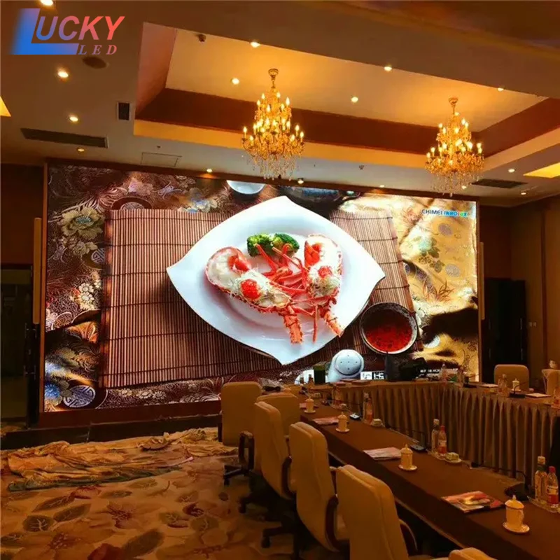 

High Precision Indoor LED Screen Die-Cast Aluminum Cabinet Fast Setup Front Maintenance P1.9 P2.604 P3.91 for Opera House