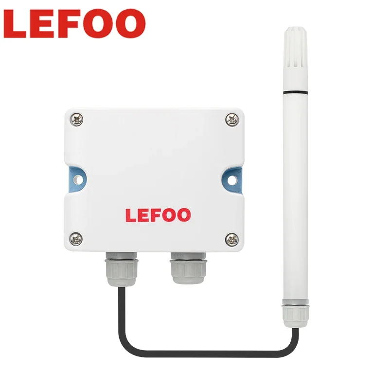 LEFOO Wall Mounted Type Industrial RS485 HVAC Measuring Temperature and Humidity Transmitter