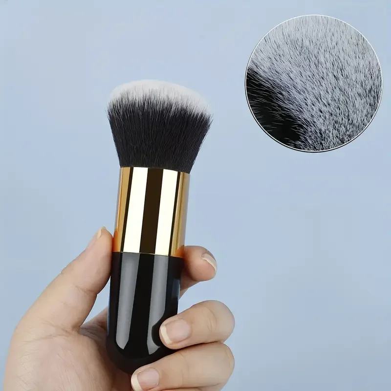 1pc foundation make-up brush, makeup brush, foundation make-up makeup brush suitable for neutral skin, odorless polyester bristl
