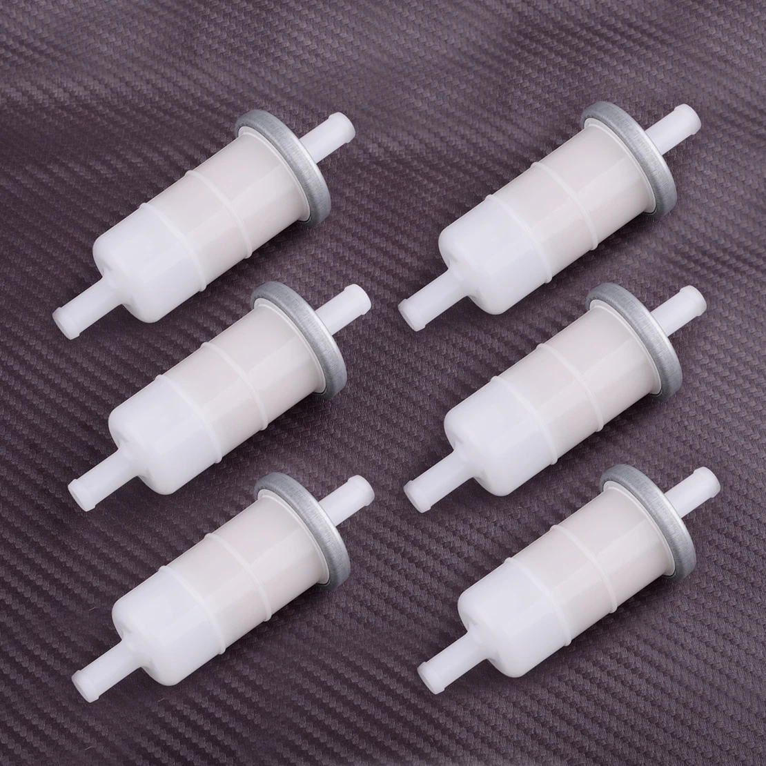 6Pcs Fuel Gas Filter 16900-MG8-003 Fit for Honda CB400F CBR900RR GL1200 1500 Goldwing NT650 VFR700F VTX1300R/S VT600 750 1100