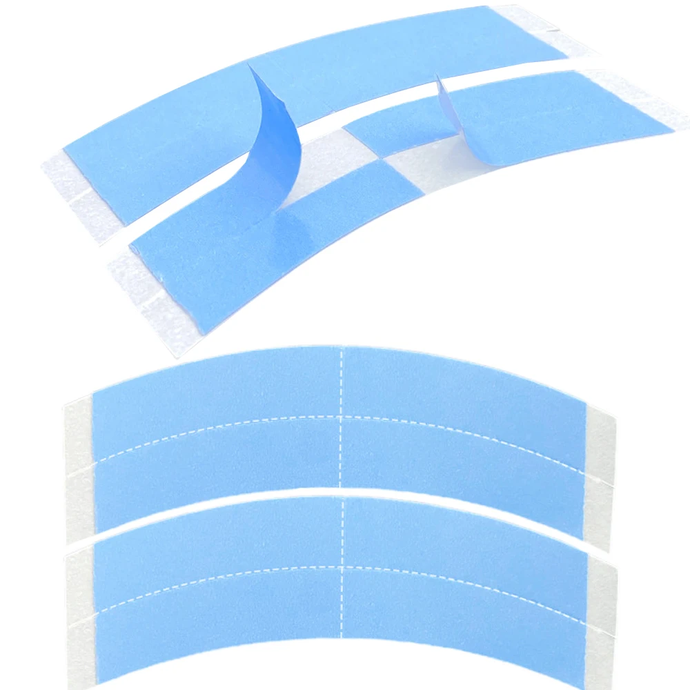 

36Pcs/Lot Super Strong Hair Wig Tape Double Adhesive Extension Tape Strips Waterproof For Toupee/Lace Wigs Film C Shap