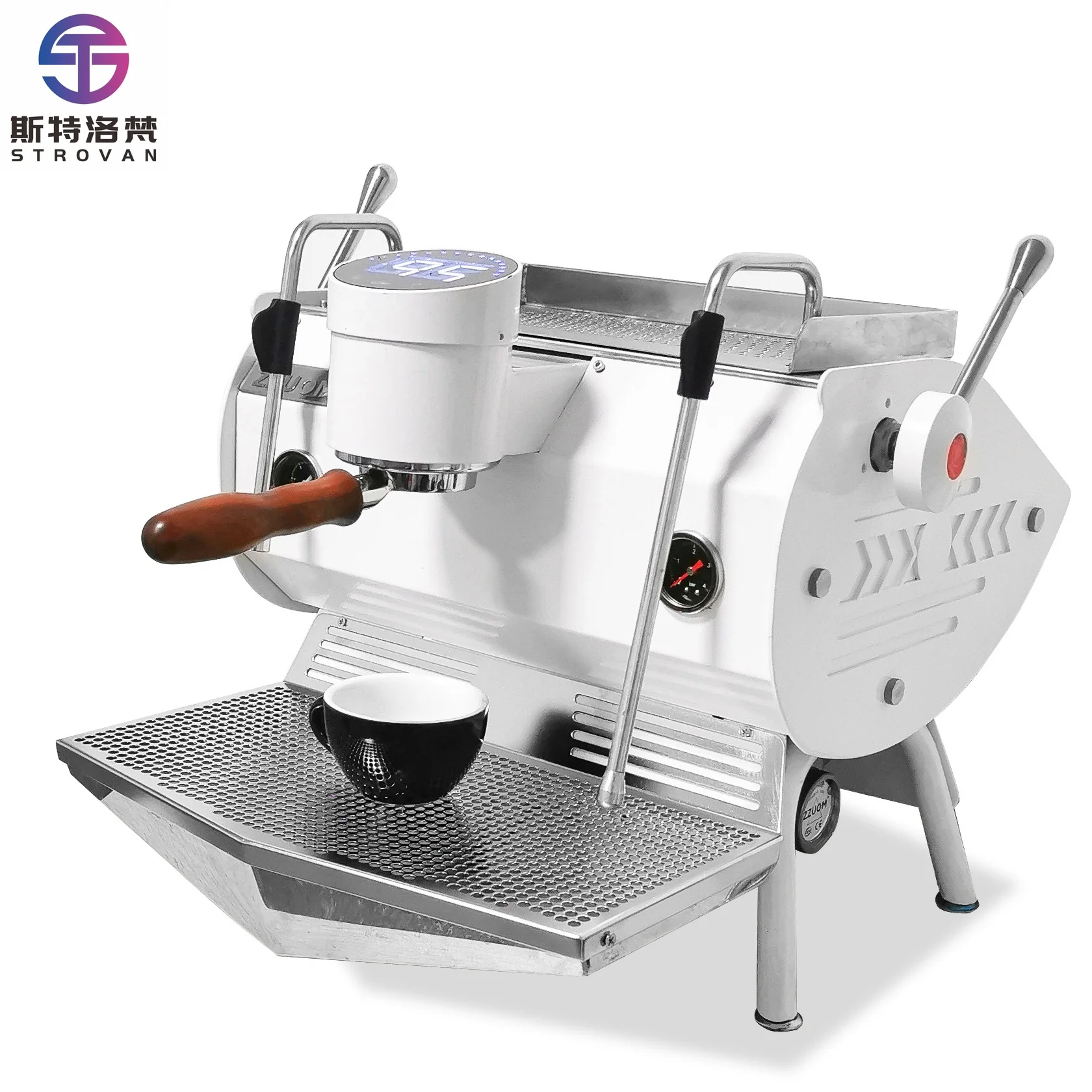

STLF Cappuccino Multifunctional Professional Commercial Single Head Semi - Automatic Espresso Coffee Machine Maker