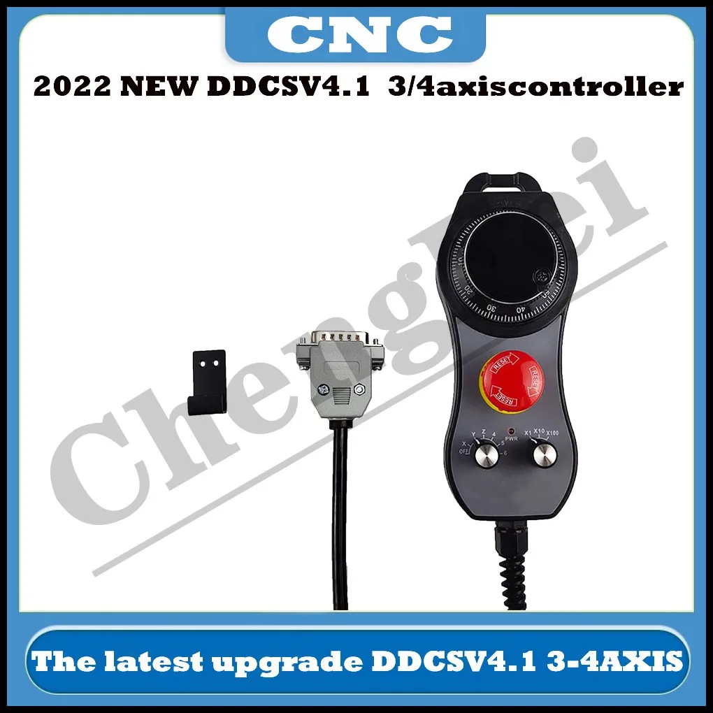 Imagem -05 - Cnc Ddcsv4.1 Eixo g Código Cnc Offline Controlador Sozinho para Gravura Fresadora com E-stop Mpg Volante Mais Novo