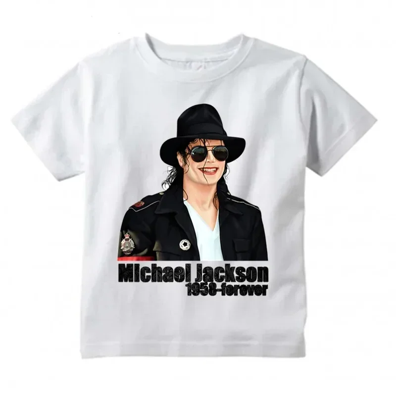 Michael Jackson Graphic Printed Tshirt Harajuku Rock Fashion Casual Short Sleeve Crew Neck Plus Size T Shirt Women